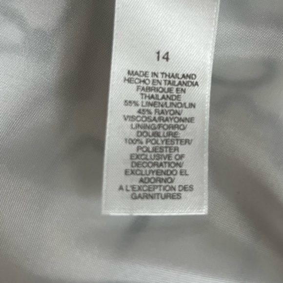 NEW! Liz Claiborne Separates Black/White Floral Business Blazer/Jacket Size 14 - Picture 10 of 16